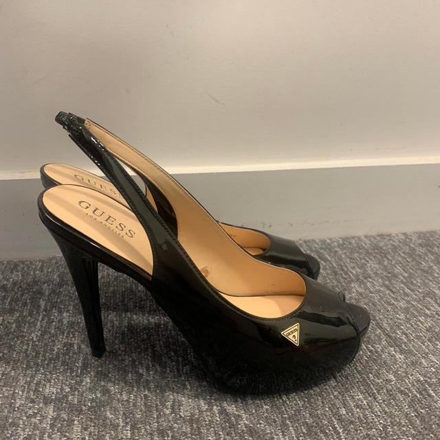 Guess Women's Mules - Black - UK 6 on Productcaster.