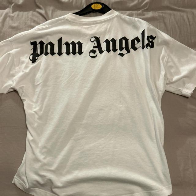 Palm Angels Kids T-shirt - White on Productcaster.