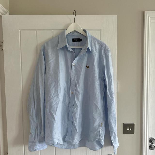 Paul Smith Men's Shirt - Blue - L on Productcaster.