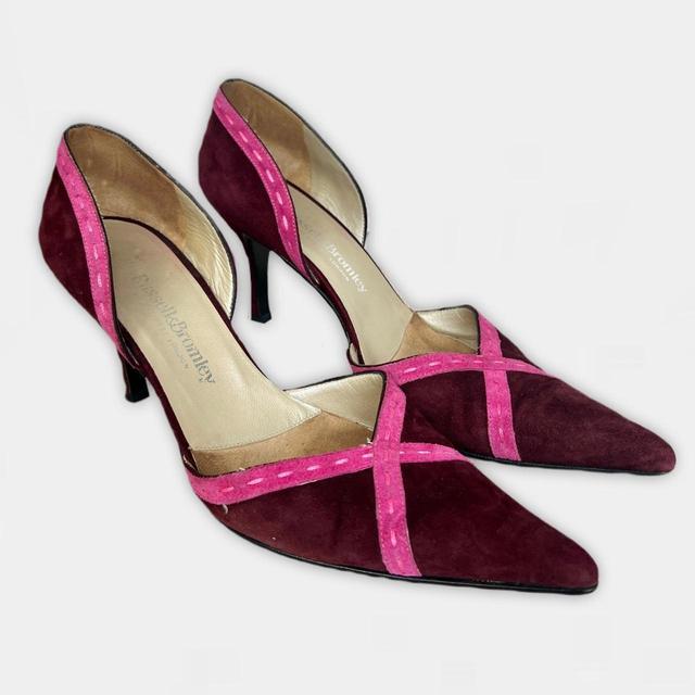 Russell & Bromley Women's Courts - Burgundy/Pink - UK 4.5 on Productcaster.