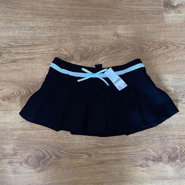 Urban Outfitters Women's Skirt - Black/Blue - S on Productcaster.