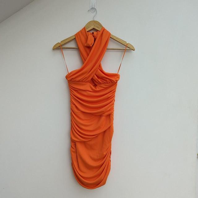 Zara Women's Bodycon Dress - Orange - XS on Productcaster.