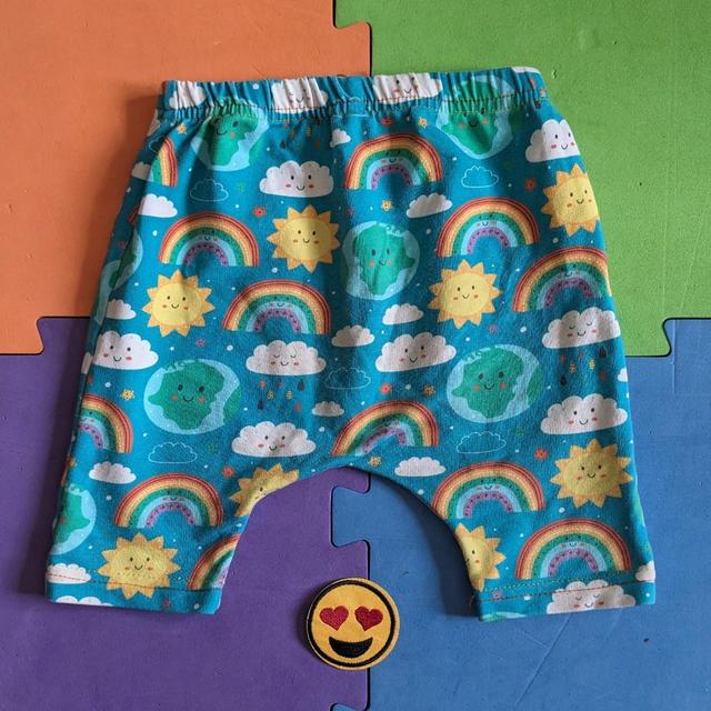 Preloved Kids' Shorts - Blue/Multi - 18-24 months on Productcaster.