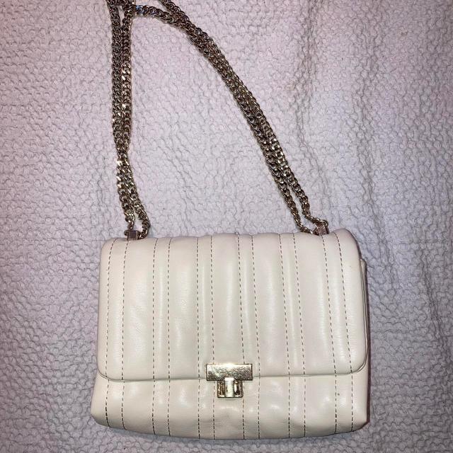 Zara Women's Shoulder bags - White/Cream on Productcaster.