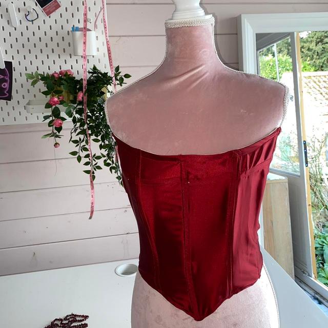 Handmade Women's Corset - Red - 10 on Productcaster.