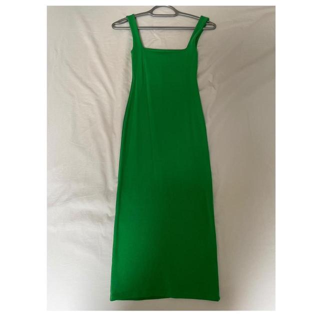 Zara Women's Bodycon Dress - Green - XS on Productcaster.