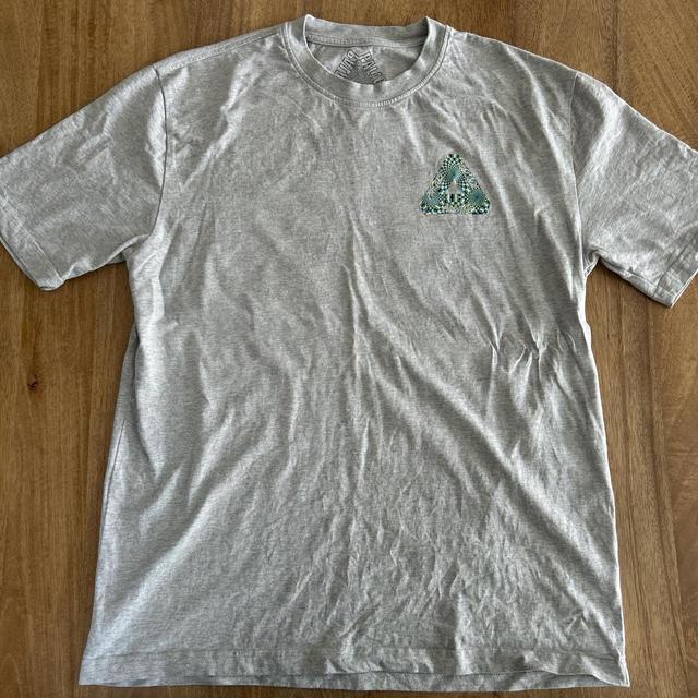 Palace Men's T-shirt - Grey - L on Productcaster.