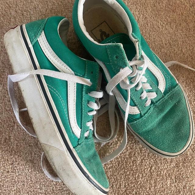 Vans Women's Trainers - Green - UK 2.5 on Productcaster.