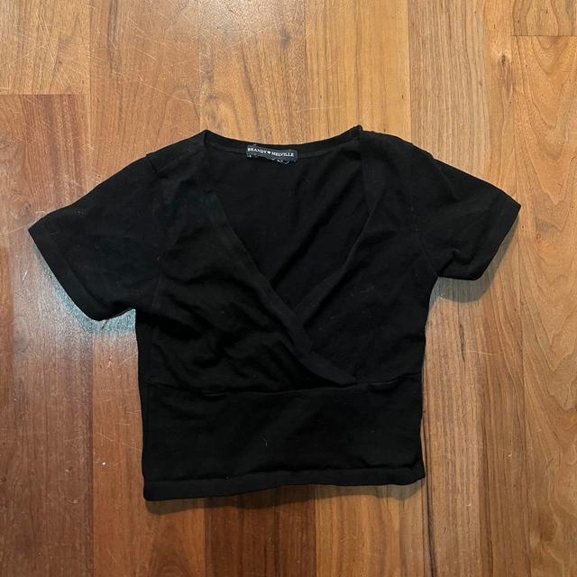 Brandy Melville Women's Crop top - Black - 6 on Productcaster.