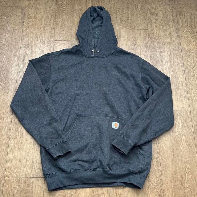 Carhartt Men's Hoodie - Grey - M on Productcaster.