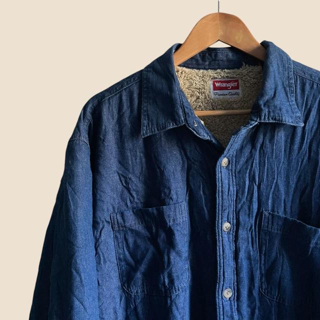 Wrangler Men's Casual Jacket - Blue - XL on Productcaster.