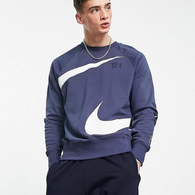 Nike Women's Sweatshirt - Navy - S on Productcaster.