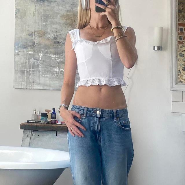 Women's Crop top - White - XS on Productcaster.