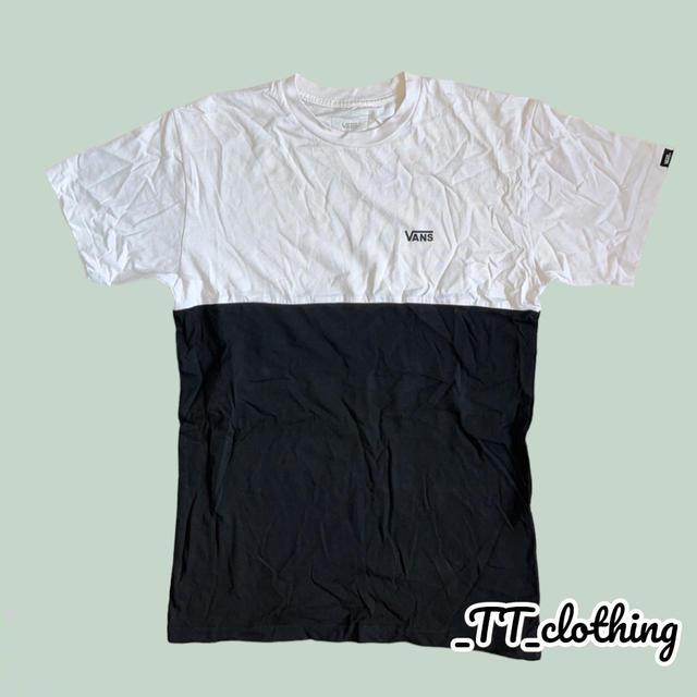 Vans Men's T-shirt - White - S on Productcaster.