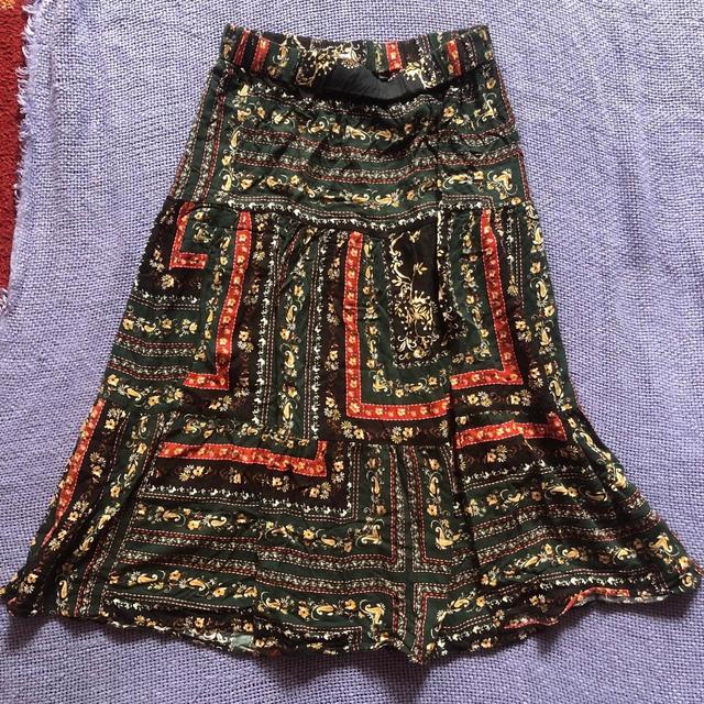 Apricot Women's Festival Skirt - Multi/Green - UK 10 on Productcaster.