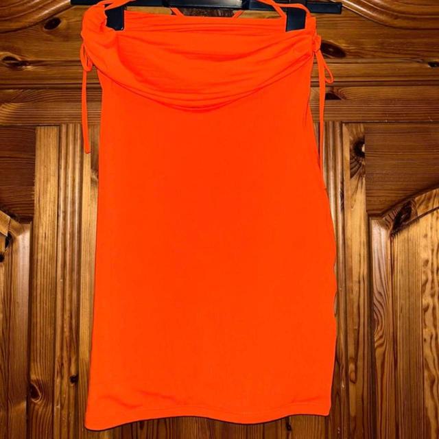 Oh Polly Women's Bodycon Dress - Orange - 10 on Productcaster.