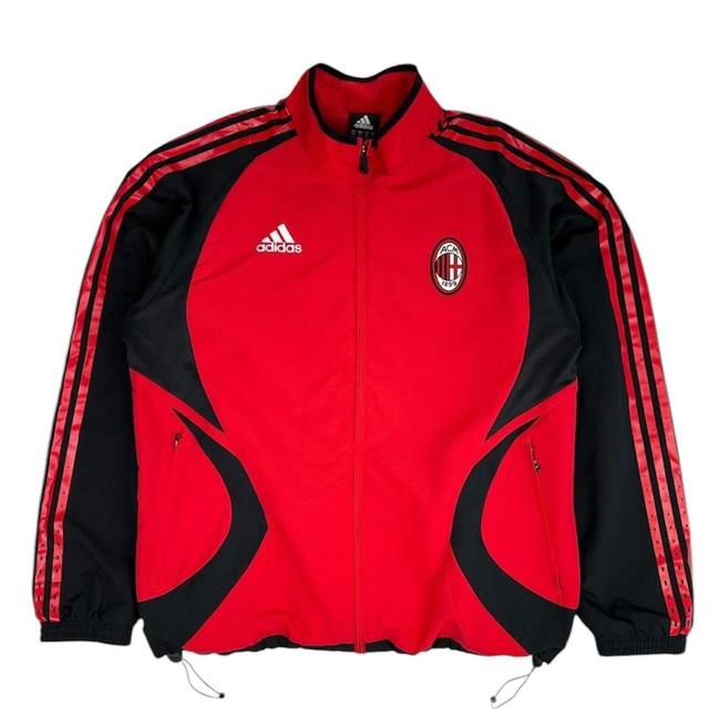 Adidas Men's Jacket - Red/Black - M on Productcaster.