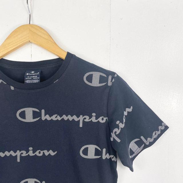 Champion Kids' T-shirt - Black on Productcaster.