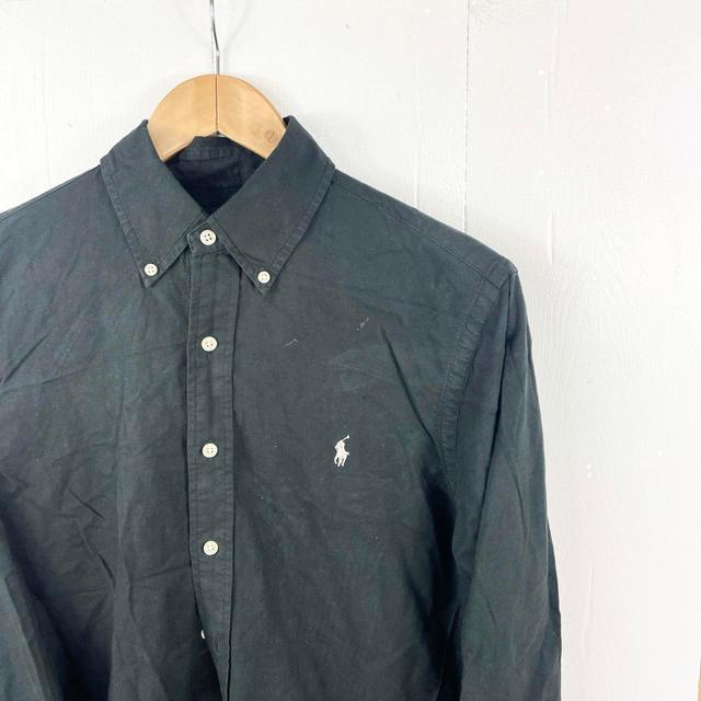 Ralph Lauren Men's Shirt - Black/White - S on Productcaster.