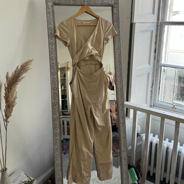 Urban Outfitters Women's Festival Jumpsuit - Cream - XS on Productcaster.