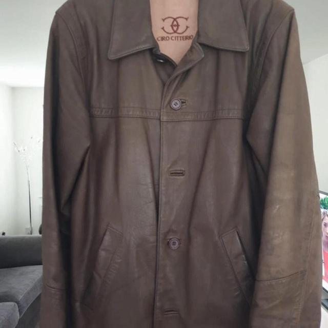 Men's Jacket - Brown - S on Productcaster.