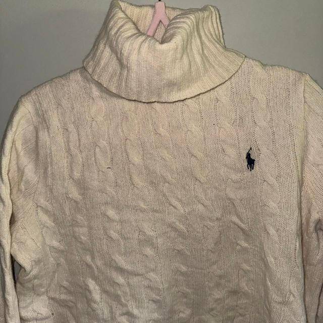 Polo Ralph Lauren Women's Jumper - Cream - 8 on Productcaster.