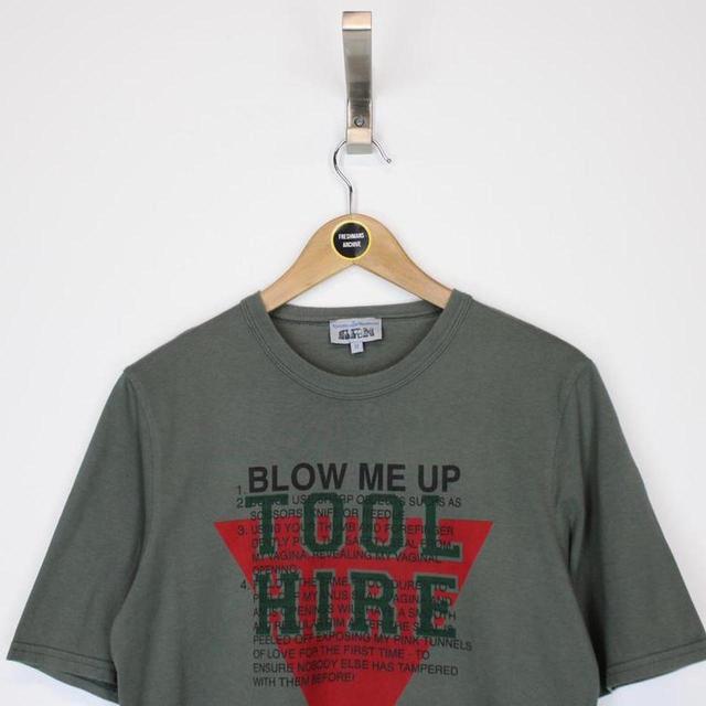 Vivienne Westwood Men's T-shirt - Green/Grey - M on Productcaster.