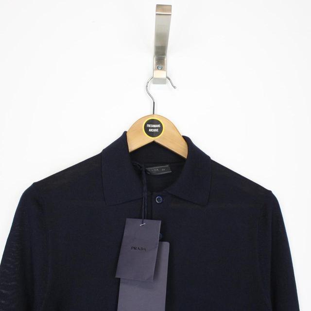 Prada Men's Jumper - Navy - XS on Productcaster.