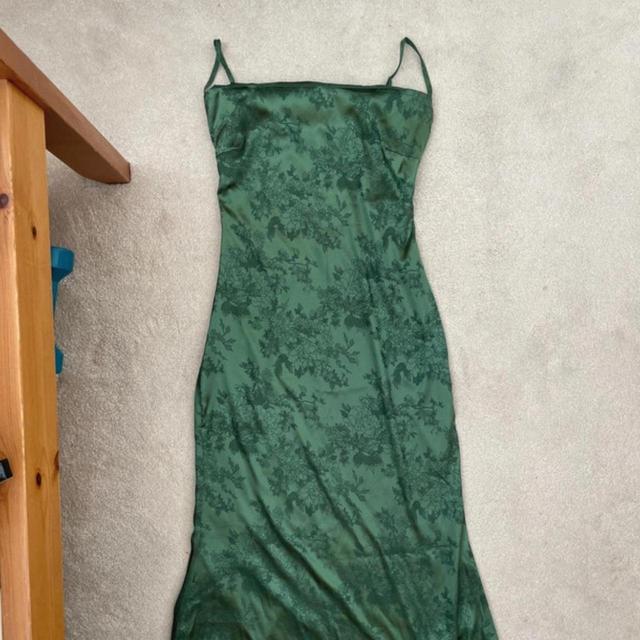 Women's Slip Dress - Green - S on Productcaster.