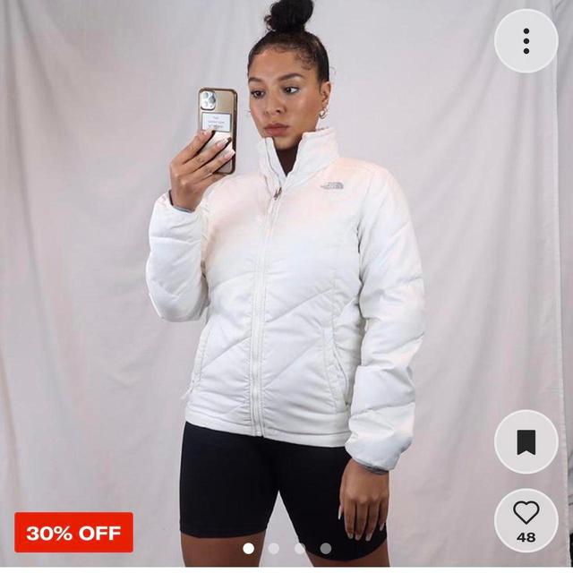 The North Face Women's Jacket - White - S on Productcaster.