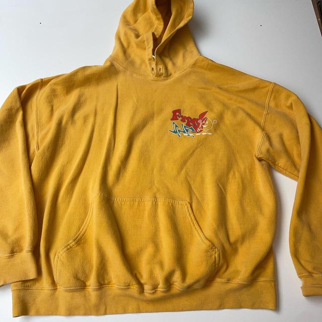 Urban Outfitters Women's Hoodie - Yellow - M on Productcaster.