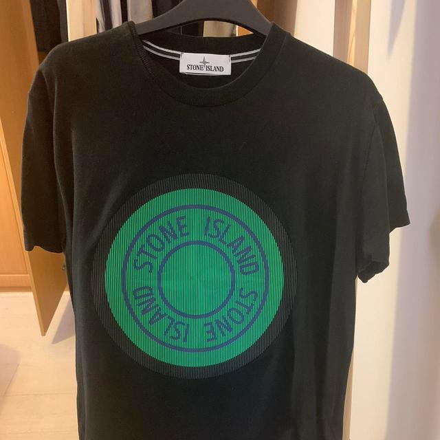 Stone Island Men's T-shirt - Black - M on Productcaster.