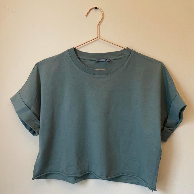 ASOS Design Women's Crop top - Green - XS on Productcaster.