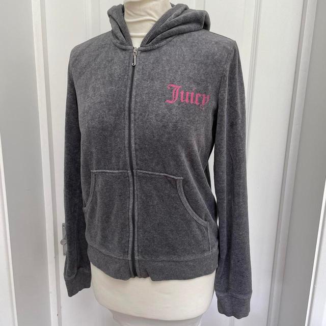 Juicy Couture Women's Hoodie - Grey - 8 on Productcaster.