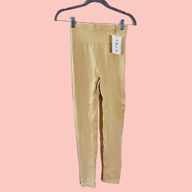 Tala Women's Leggings - Cream/Yellow - M on Productcaster.