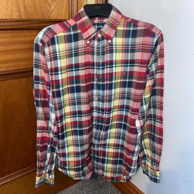 Polo Ralph Lauren Men's Shirt - Red/Green - M on Productcaster.