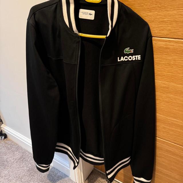 Lacoste Men's Bomber Jacket - Black - M on Productcaster.