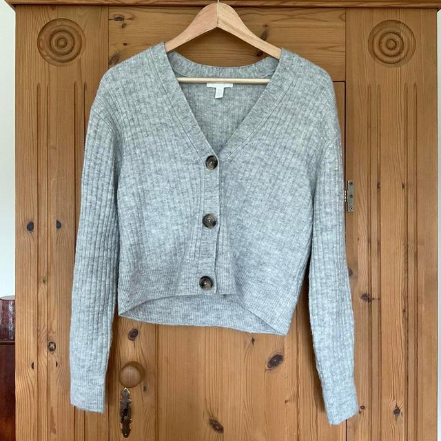 H&M Women's Cardigan - Grey - XS on Productcaster.