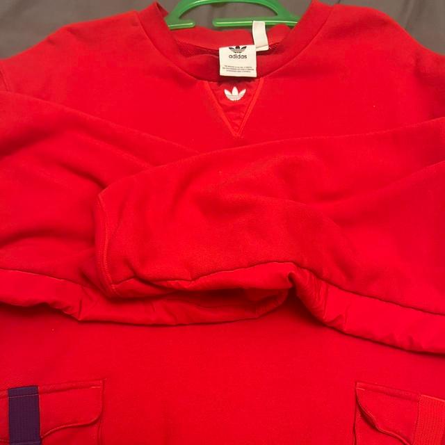 Adidas Originals Men's Sweatshirt - Red - L on Productcaster.