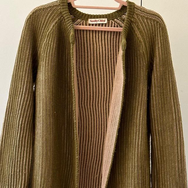 See by Chloé Women's Cardigan - Gold - 8 on Productcaster.