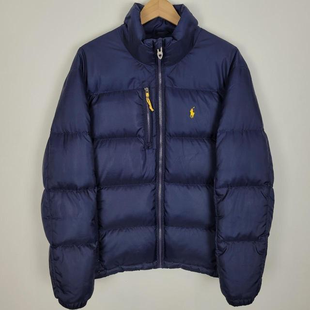 Polo Ralph Lauren Men's Puffer Jacket - Navy - M on Productcaster.