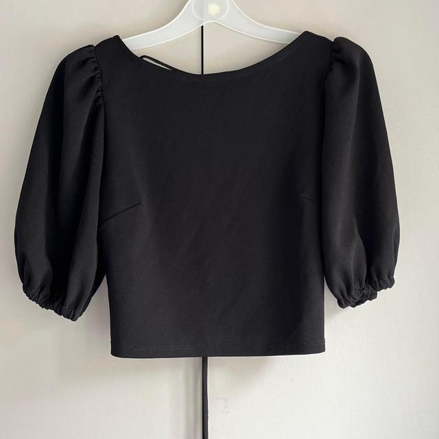 Miss Selfridge Women's Crop top - Black - 10 on Productcaster.