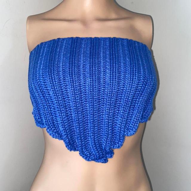 Women's Crop top - Blue - M on Productcaster.