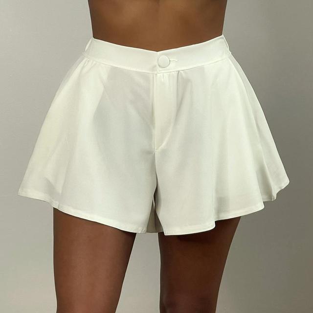 Women's Shorts - White/Cream - M on Productcaster.