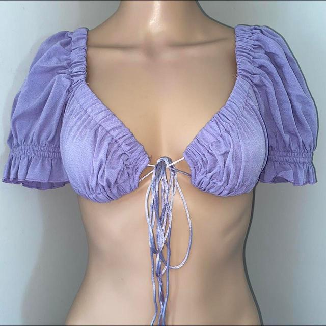 Women's Crop top - Purple - S on Productcaster.