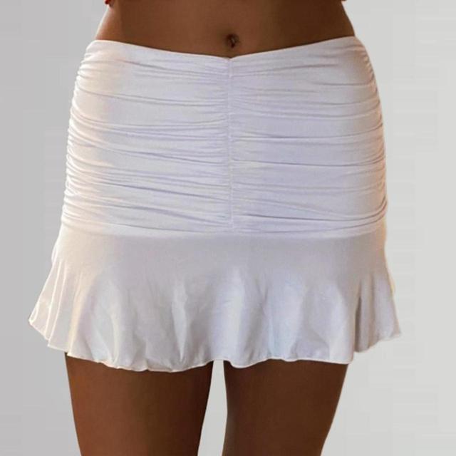 Women's Skirt - White - L on Productcaster.