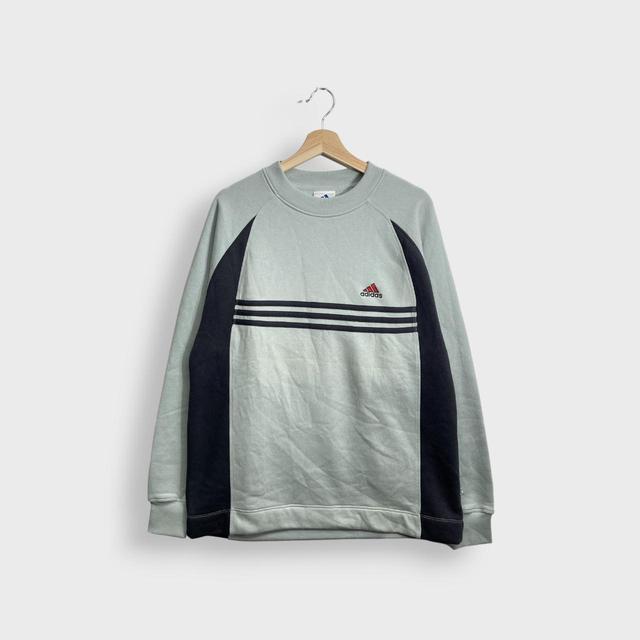 Adidas Men's Sweatshirt - Grey - M on Productcaster.