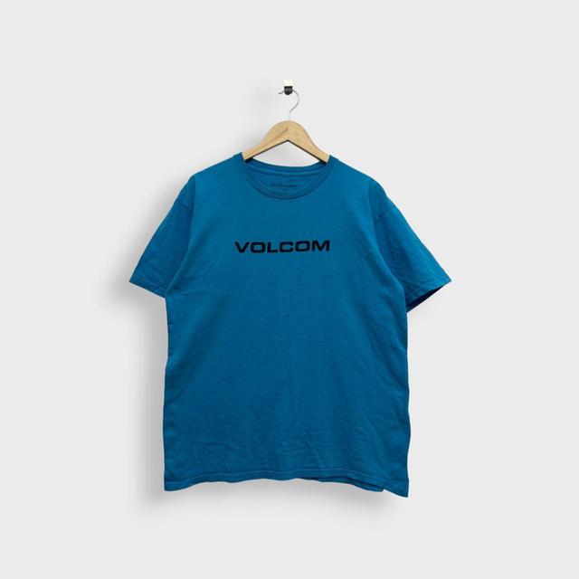 Volcom Men's T-shirt - Blue - L on Productcaster.