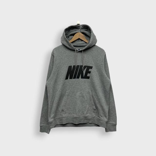 Nike Men's Hoodie - Grey - L on Productcaster.