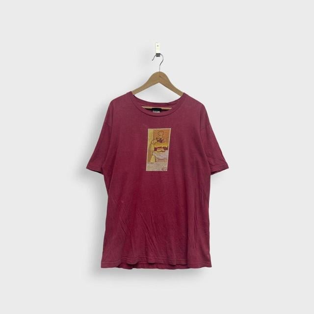 Fox Racing Men's T-shirt - Red - L on Productcaster.